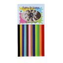 Puppies in Bloom Colorful Puppy Litter Identification Bands, 12 count, 8-in