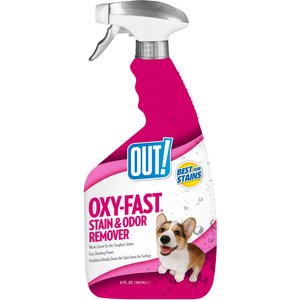 OUT! Oxy Fast Activated Pet Stain & Odor Remover, 32-oz bottle