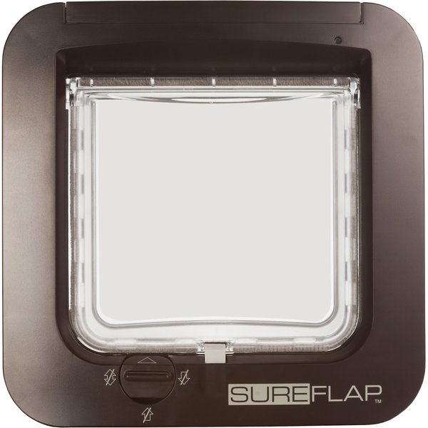 SUREFLAP DualScan Cat Door, Brown