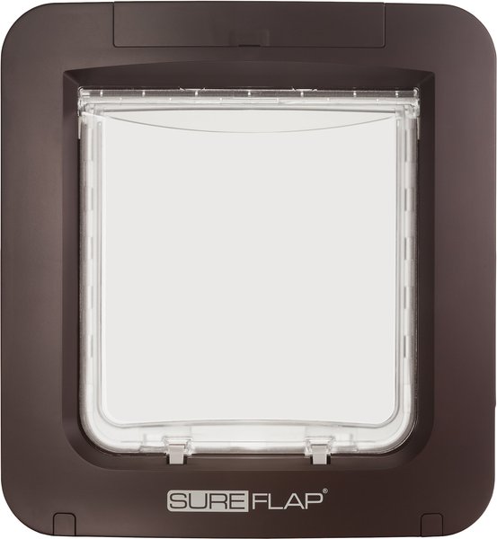Discontinued SUREFLAP Microchip Small Dog & Cat Door, Brown
