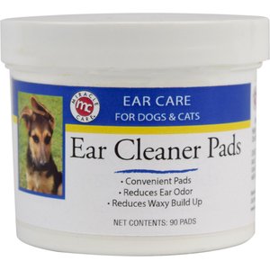 Miracle Care Ear Cleaner Pads for Dogs & Cats, 90 count