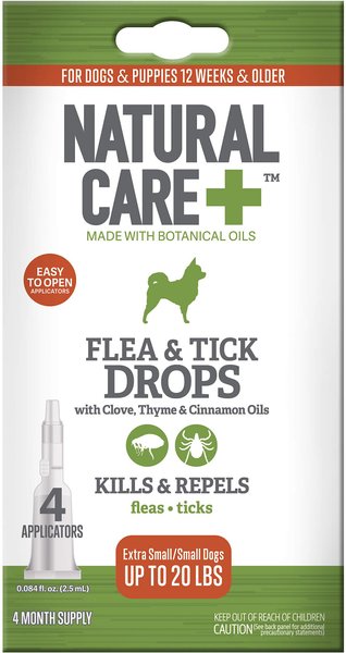 Natural care flea and tick drops directions best sale