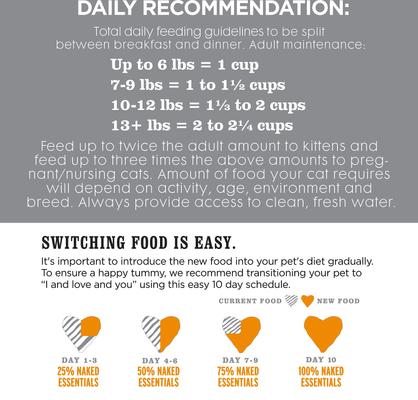 Show full view: I and Love and You Naked Essentials Chicken and Duck Recipe Grain-Free Dry Cat Food, 6-lb bag slide 10 of 11