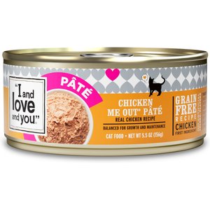 I AND LOVE AND YOU Oh My Cod Pate Grain Free Canned Cat Food 5.5