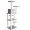 Show in main carousel: GleePet 74-in Faux Fur Cat Tree & Condo, Silver Gray slide 8 of 12