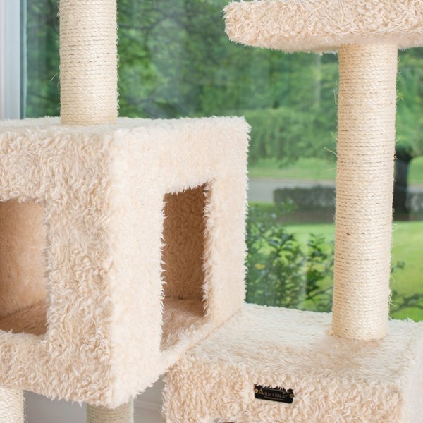 Armarkat 67-in Faux Fur Cat Tree & Condo