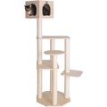 Armarkat Real Wood Wooden Cat Tree & Condo, 69-in