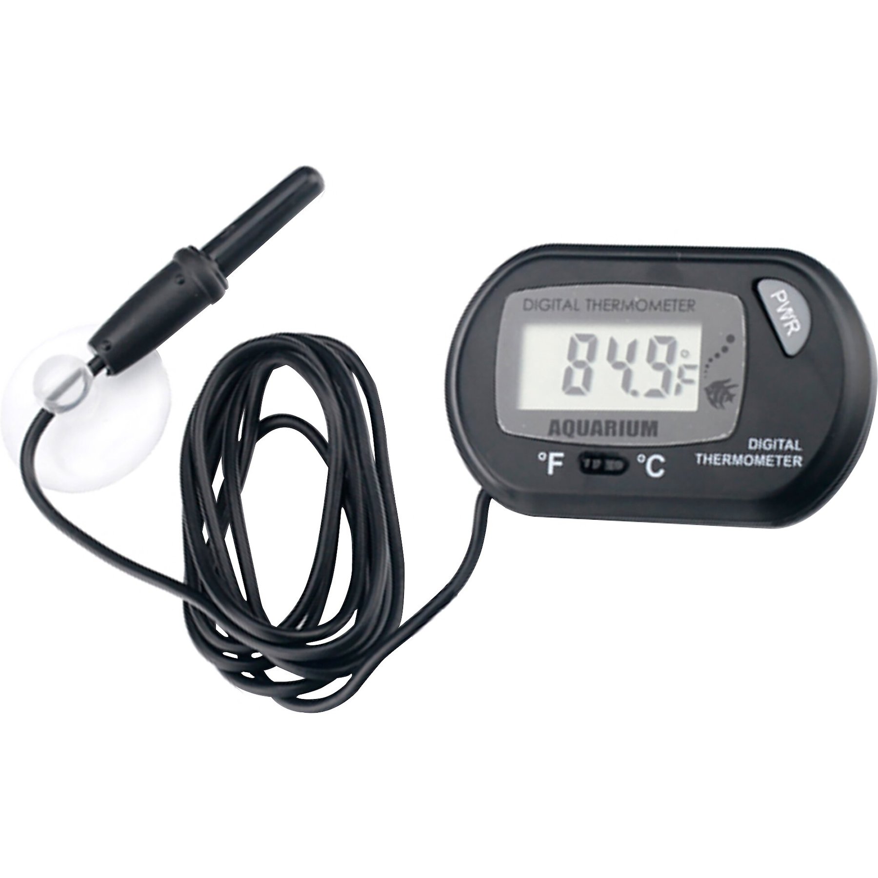 SunGrow Reptile Digital Thermometer, Waterproof Sensor Probe Monitors  Temperature Accurately, Includes Replaceable Batteries, Easy to Read Display