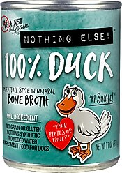 Against the Grain Nothing Else! Duck Recipe Limited Ingredient Diet Wet Dog Food, 11-oz can, case of 12