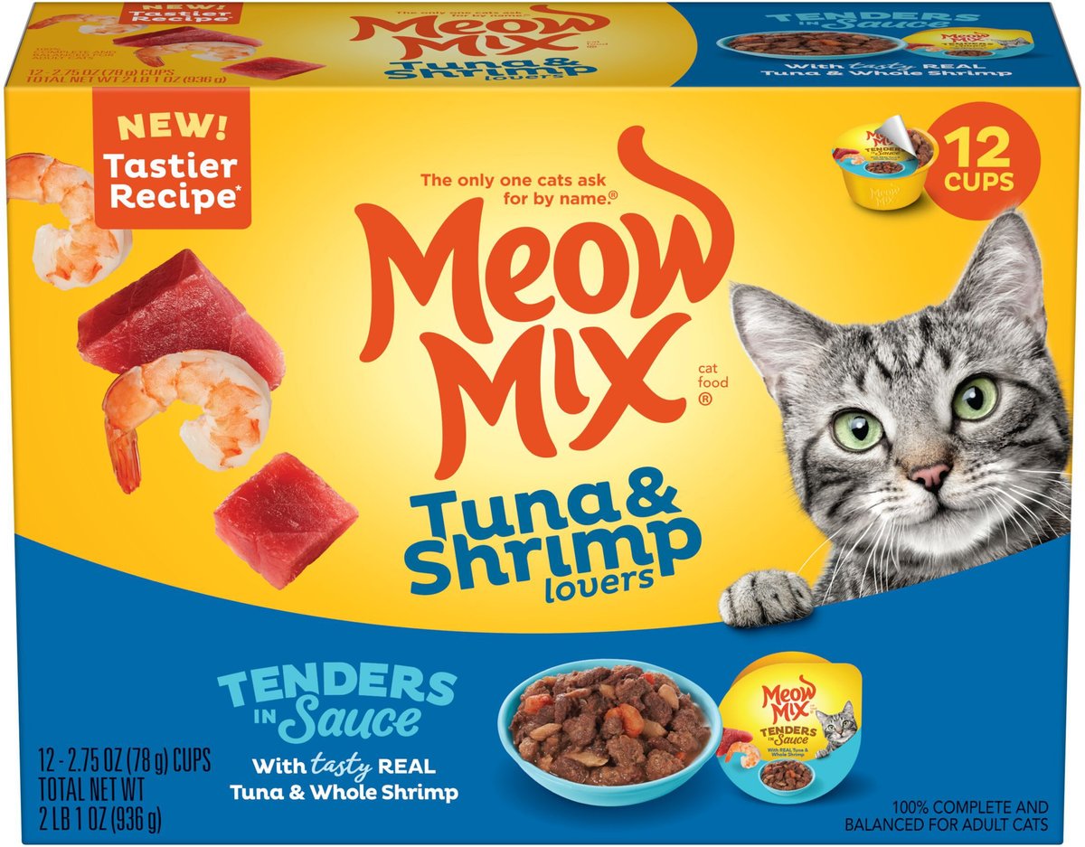 Meow mix outlet canned cat food