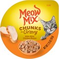 Meow Mix Chunks in Gravy with Real Chicken Breast Wet Cat Food, 2.75-oz, case of 12