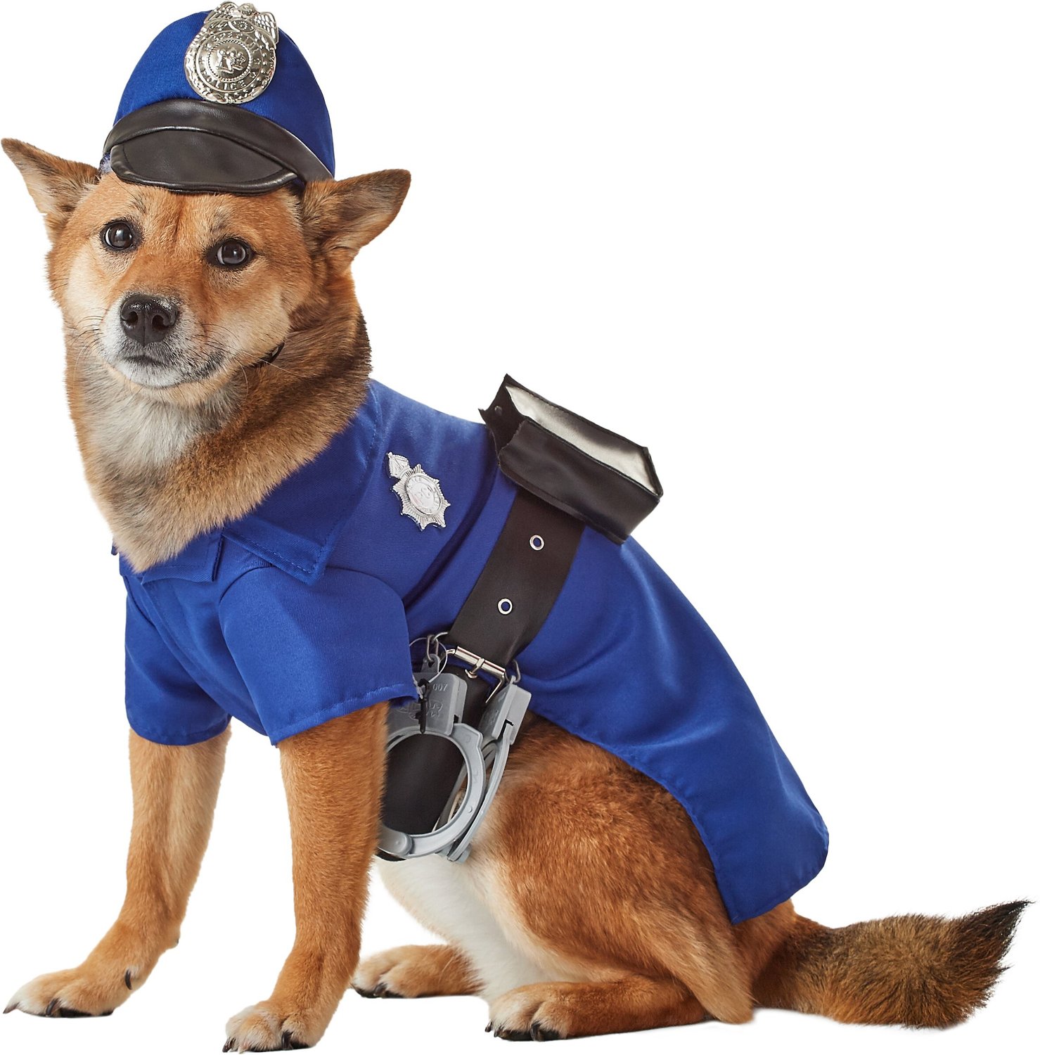 RUBIE'S COSTUME COMPANY Police Dog & Cat Costume, Medium - Chewy.com