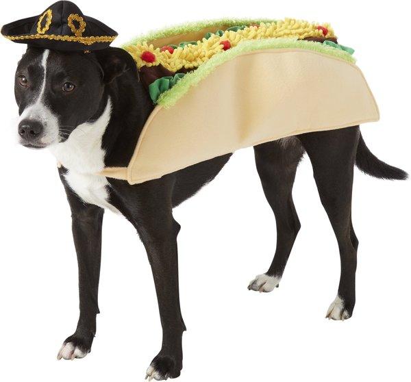 RUBIE'S COSTUME COMPANY Taco Dog Costume, Large - Chewy.com