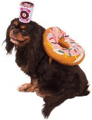 Rubie's Costume Company Donut & Coffee Dog Costume, Small