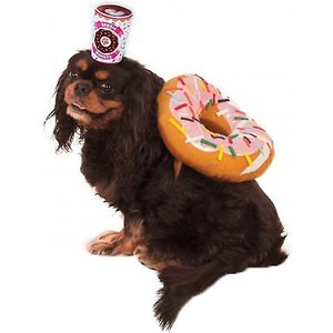 Rubie's Costume Company Donut & Coffee Dog Costume, Medium
