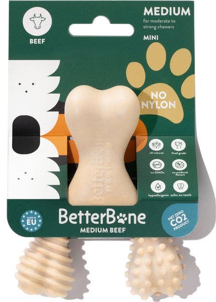 BetterBone Medium Density Classic Beef Flavor Dog Chew Toy