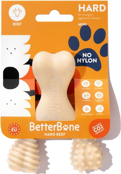 BetterBone Hard Density Classic Flavor Dog Chew Toy, Mini