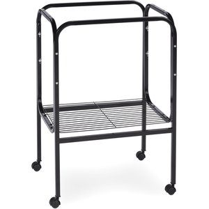 Prevue Pet Products Bird Cage Stand with Casters, Black, 18-in