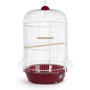 Prevue Pet Products Small Round Bird Cage, Red