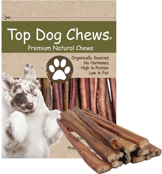 Top Dog Chews Standard 12" Bully Stick Dog Treats