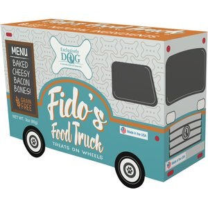 Exclusively Dog Mini Fido's Food Truck Grain-Free Dog Treats, 3-oz bag