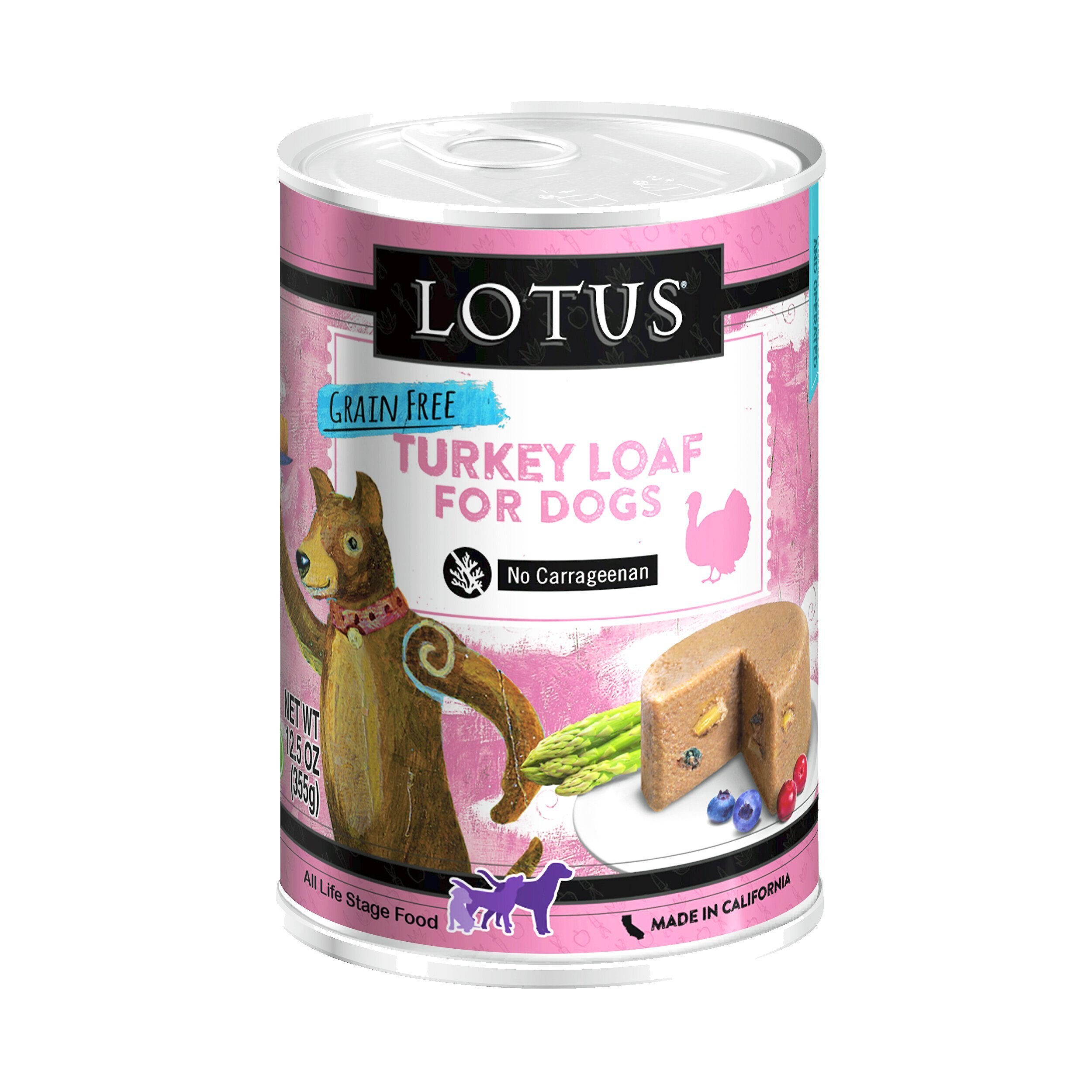 LOTUS Turkey Loaf Grain Free Canned Dog Food reviews Chewy