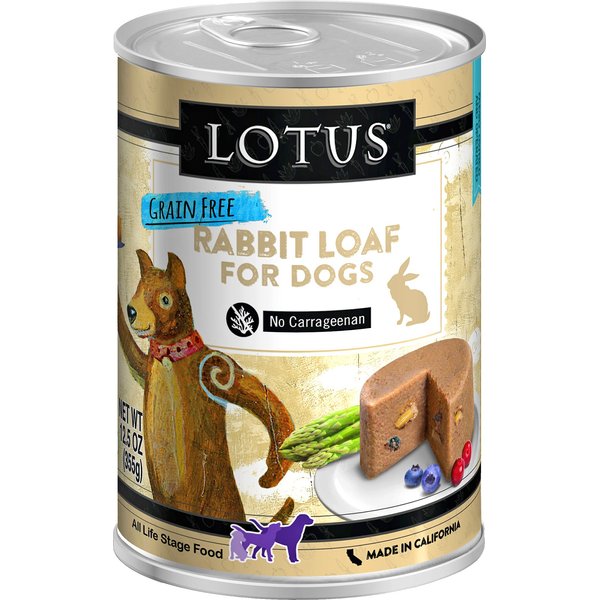 lotus rabbit cat food