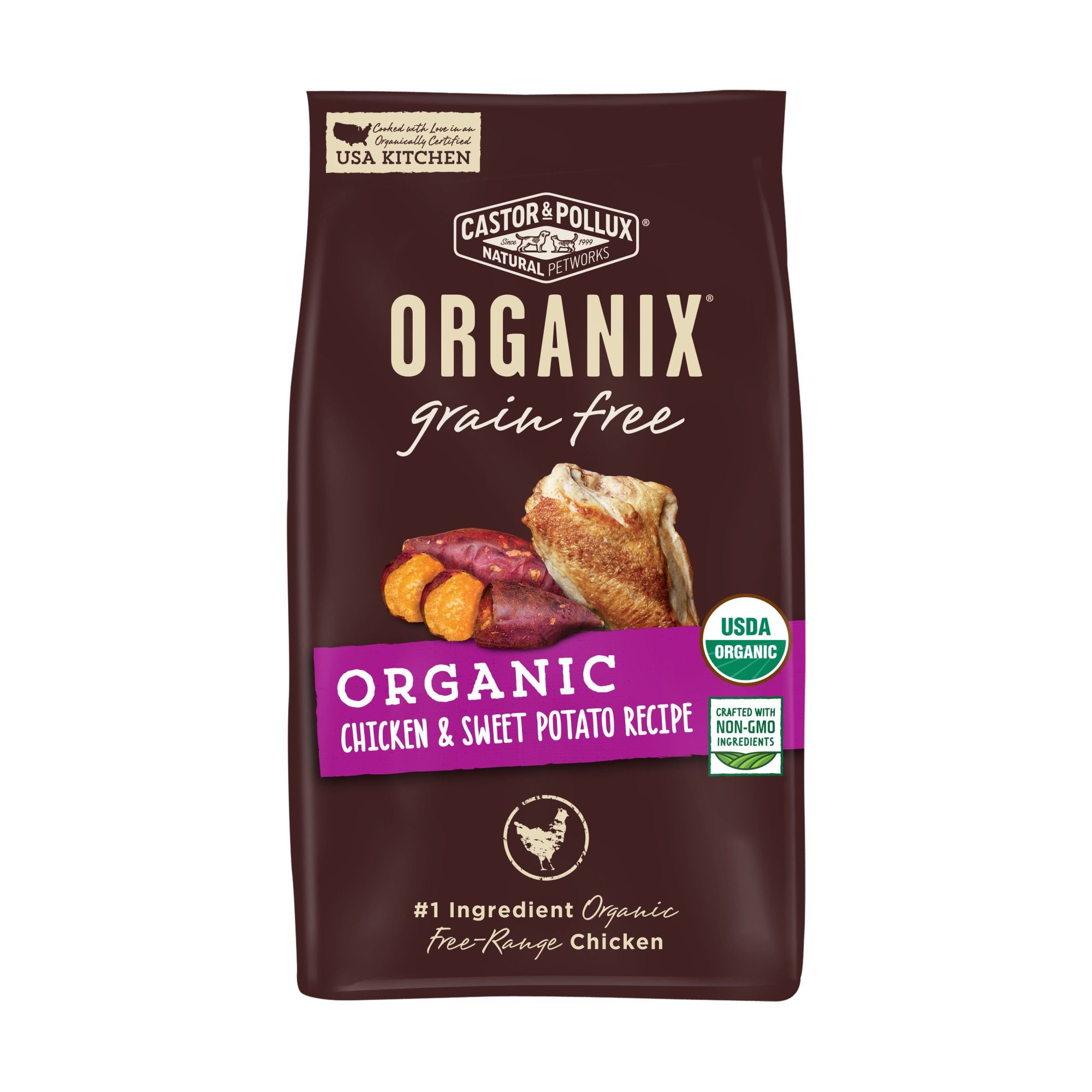 CASTOR POLLUX ORGANIX Organic Chicken Sweet Potato Recipe