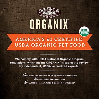 Castor & Pollux ORGANIX Organic Chicken & Sweet Potato Recipe Grain-Free Dry Dog Food, 18-lb bag slide 5 of 9