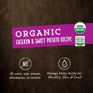 Castor & Pollux ORGANIX Organic Chicken & Sweet Potato Recipe Grain-Free Dry Dog Food, 18-lb bag slide 8 of 9
