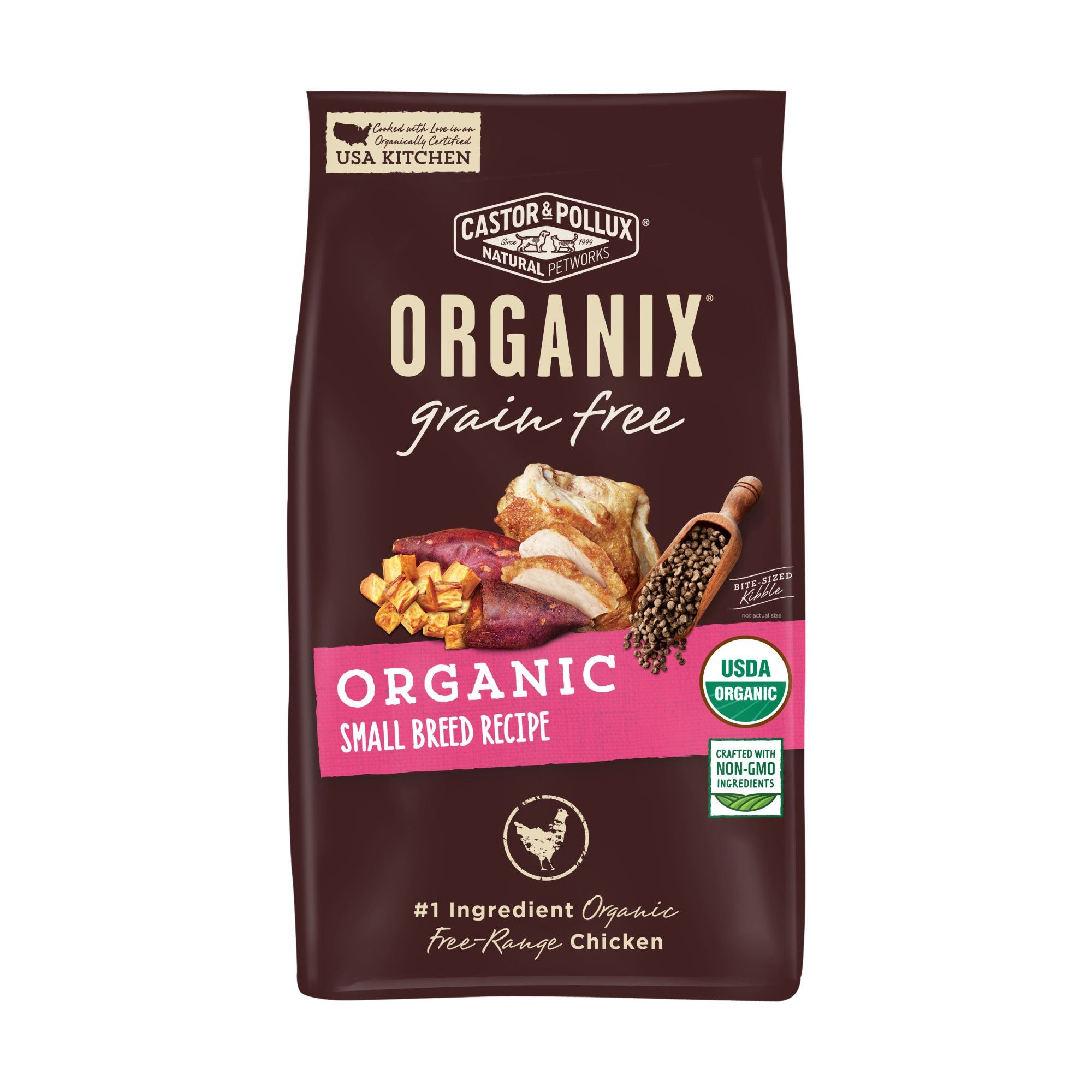 CASTOR POLLUX ORGANIX Organic Small Breed Recipe Grain Free Dry