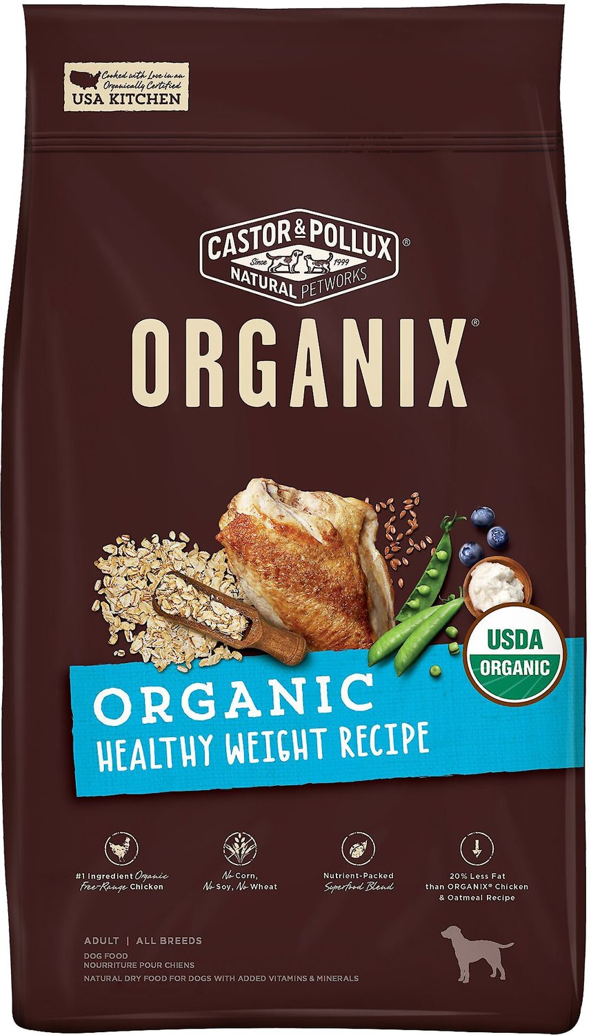 castor and pollux healthy weight dog food