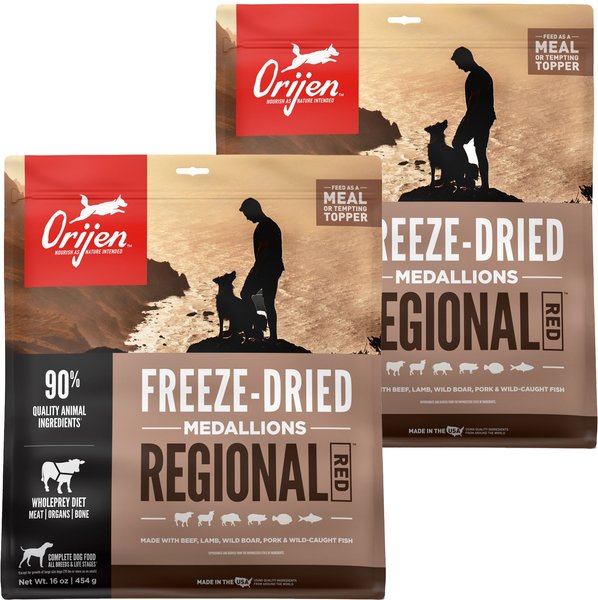 ORIJEN Regional Red Grain-Free Freeze-Dried Dog Food