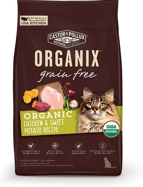 CASTOR POLLUX Organix Grain Free Organic Chicken Sweet Potato