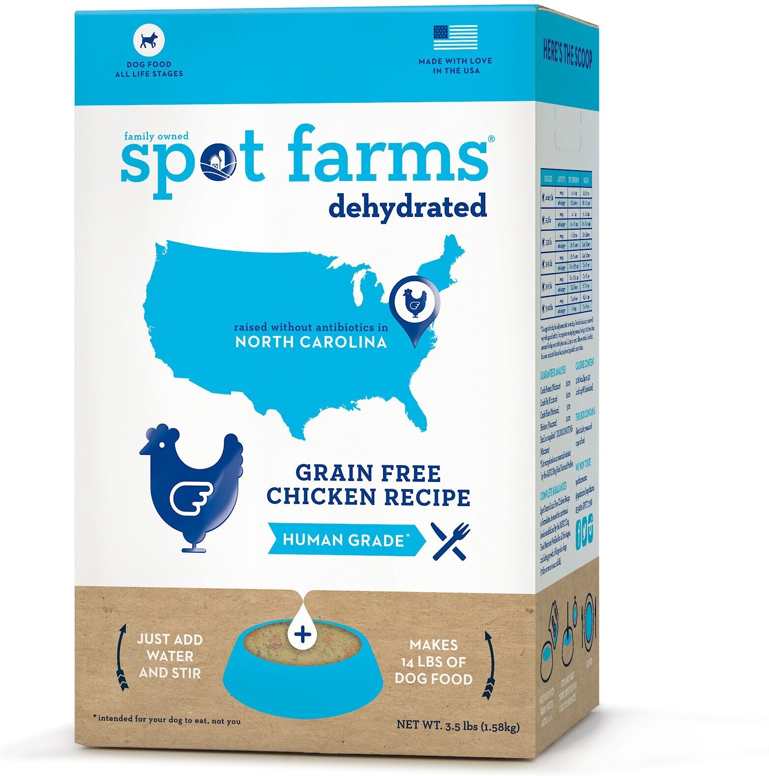 spot farms dehydrated dog food petco