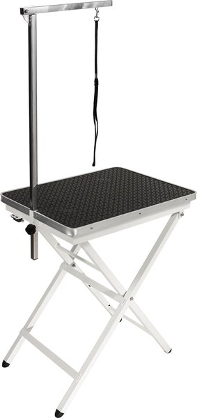 Flying Pig Grooming Mini Portable Dog & Cat Grooming Table with Arm, Black slide 1 of 5