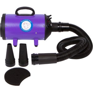 Flying Pig Grooming High Velocity Dog & Cat Grooming Dryer, Purple