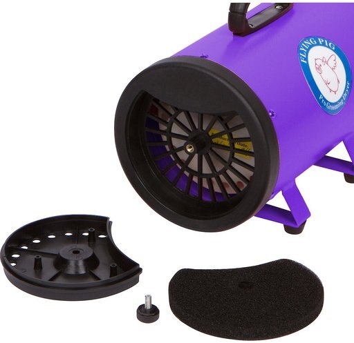 Flying Pig Grooming High Velocity Dog & Cat Grooming Dryer, Purple
