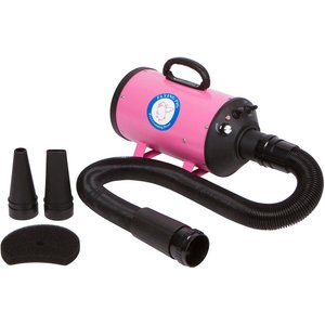 Flying Pig Grooming High Velocity Dog & Cat Grooming Dryer, Pink