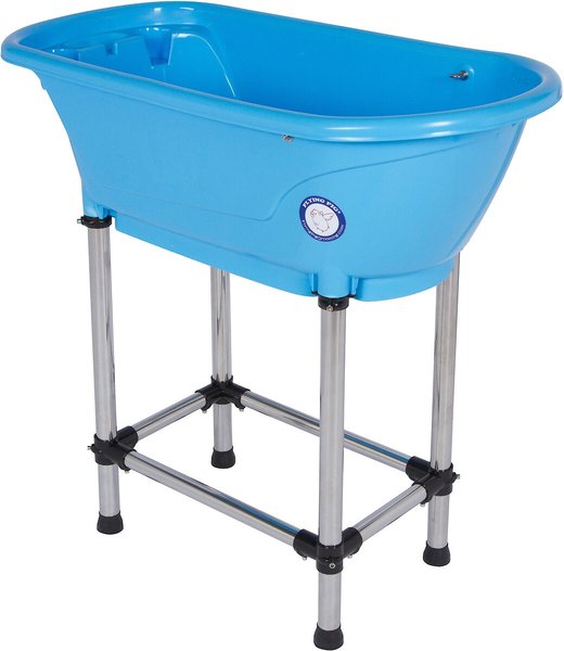 Flying Pig Grooming Dog Bath Tub, Blue slide 1 of 7