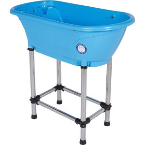 Flying Pig Grooming Dog Bath Tub, Blue