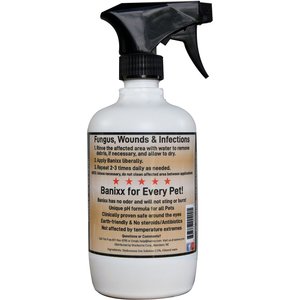 Banixx Dog, Cat, Poultry & Horse Wound Care Spray, 16-oz bottle