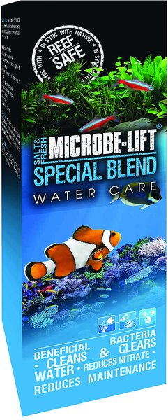  MICROBE-LIFT Bacterial Cleaner and Balancer for Salt and Fresh  Water Tanks and Aquariums, Reduces Organic Waste and Prevents New Tank  Syndrome, 16oz : Aquarium Treatments : Pet Supplies