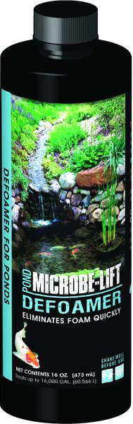 Microbe-Lift Pond & Fountain Defoamer Water Treatment, 16-oz bottle slide 1 of 1
