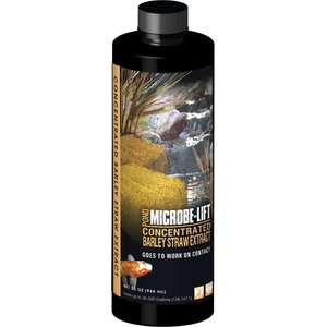 Microbe-Lift Barley Straw Concentrated Extract Pond Water Treatment, 32-oz bottle