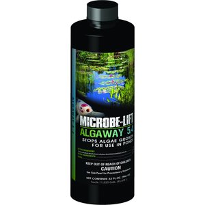 Microbe-Lift Algaway 5.4 Pond Algae Control, 32-oz bottle