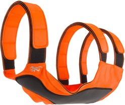 Browning Chest Protection Solid Waterproof Dog Safety Vest, Orange, Medium