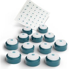 FluentPet Speak Up Button Dog & Cat Games & Puzzles Toy, 12 count