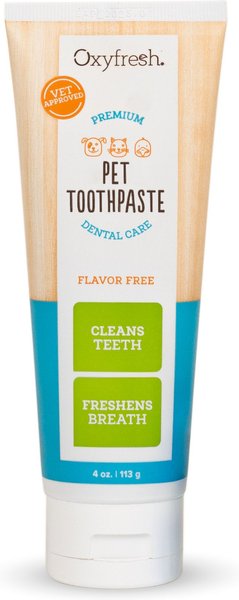 Oxyfresh Premium Vet Formulated Plaque & Tartar Cat & Dog Toothpaste, 4-oz bottle slide 1 of 11