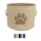 Show in main carousel: Bone Dry Paw Print Dog & Cat Collapsible Storage Bin, Taupe, Medium slide 1 of 4